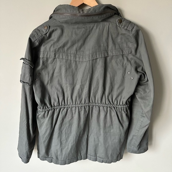 Forever 21 Utility Jacket Green  Size Small - Picture 4 of 4